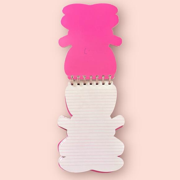 vintage happy bunny Spiral notebook by jim benton Bleh FLAWS - Picture 4 of 4